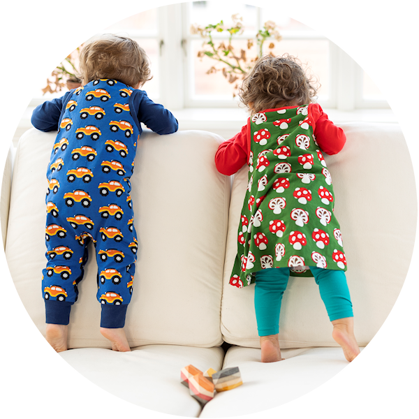 Vêtements colorés pour bébé et enfant Maxomorra