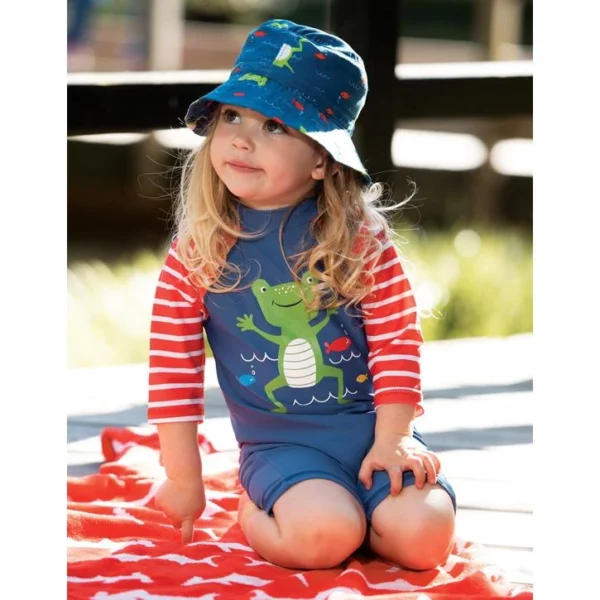 FRUGI chapeau d'été avec grenouilles