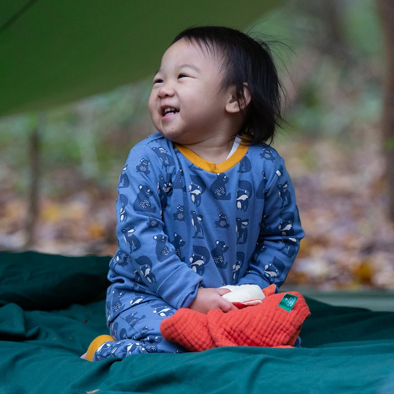 LITTLE GREEN RADICALS Pyjama Midnight Animals