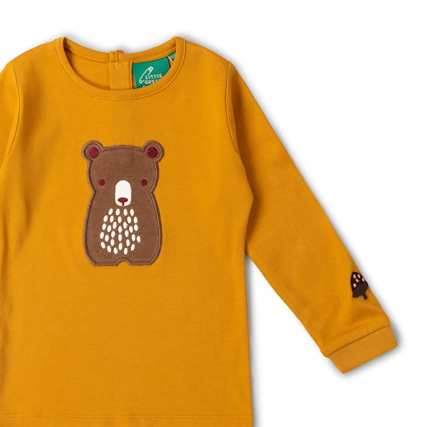 LITTLE GREEN RADICALS Haut manches longues Brown Bear LITTLE GREEN RADICALS Haut manches longues Brown Bear – Image 4