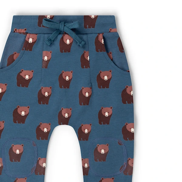 LITTLE GREEN RADICALS Pantalon de jogging Brown Bear LITTLE GREEN RADICALS Pantalon de jogging Brown Bear – Image 3